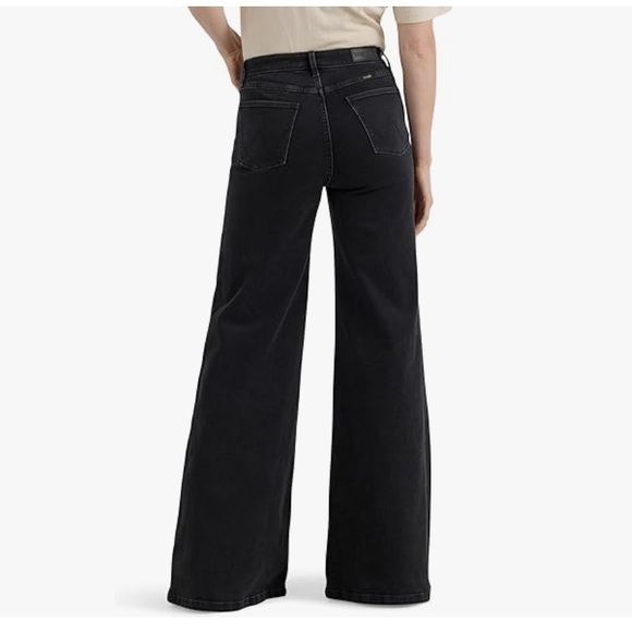 Wrangler Denim - Wrangler Women's Dark Wide Leg Jeans